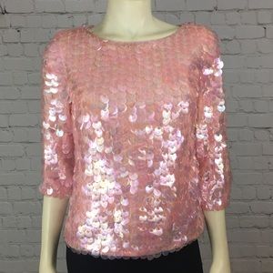 Vintage 100% Wool Iridescent Top